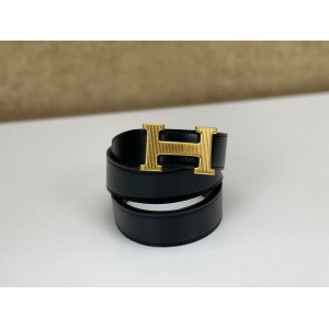 HERMES CONSTANCE REVERSIBLE GOLD H BUCKLE BELT